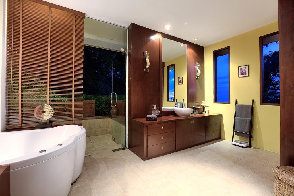 Villa Thai Teak - Panoramic Sea & Sunset Views 사무이 객실 사진