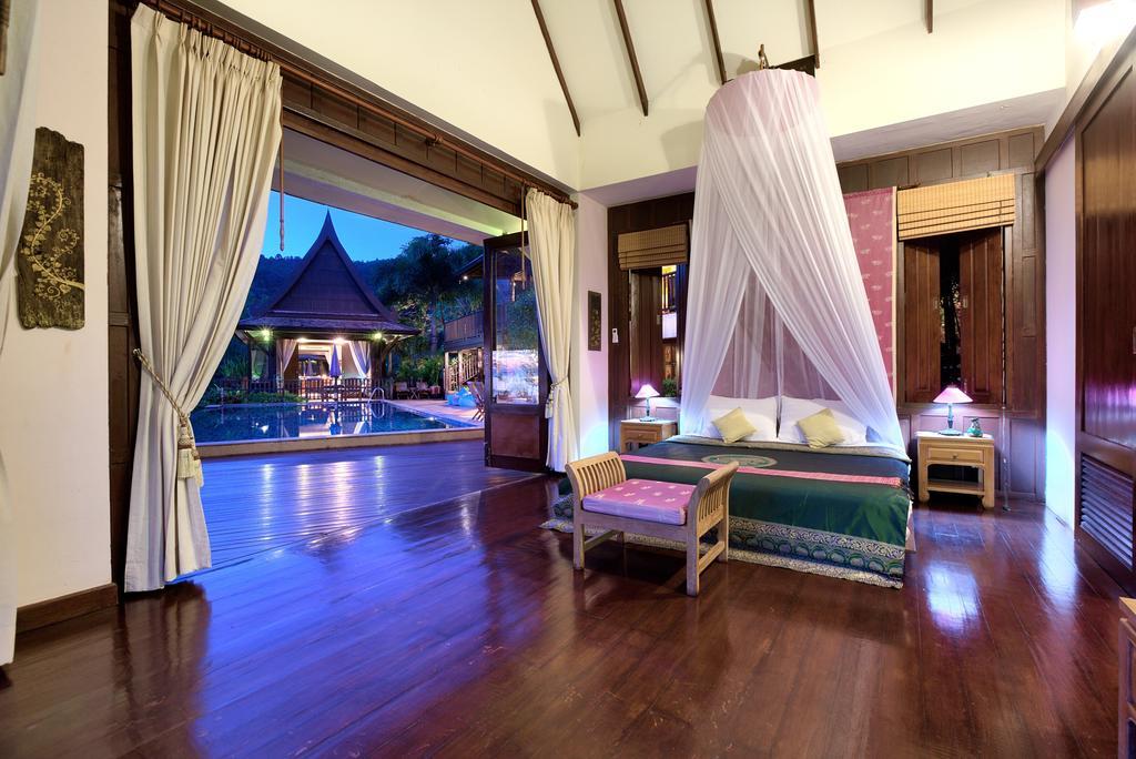 Villa Thai Teak - Panoramic Sea & Sunset Views 사무이 객실 사진