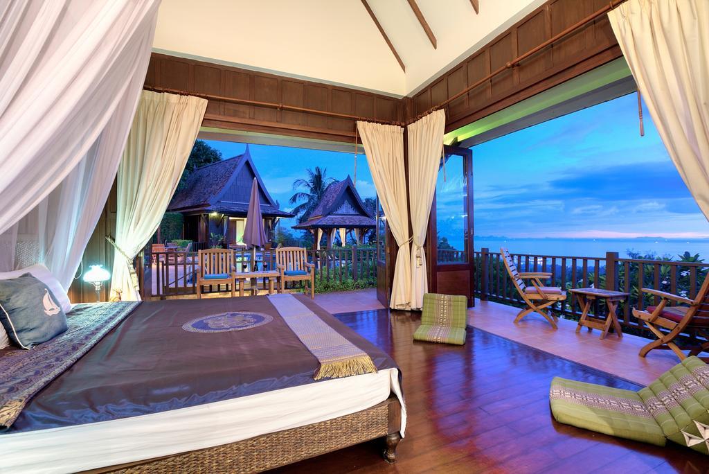 Villa Thai Teak - Panoramic Sea & Sunset Views 사무이 객실 사진