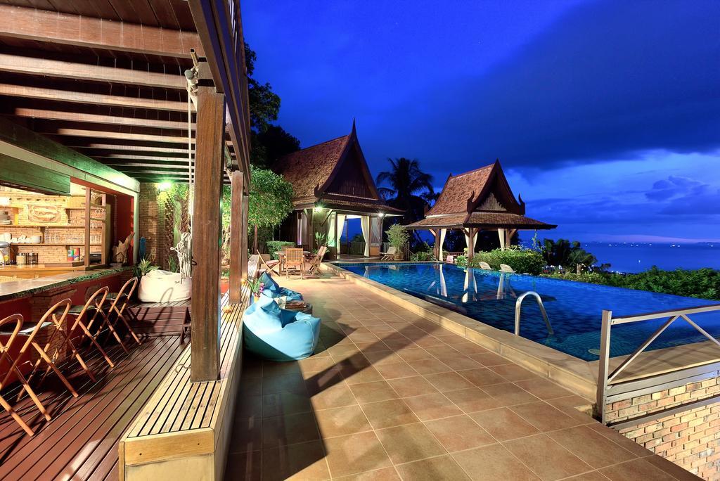 Villa Thai Teak - Panoramic Sea & Sunset Views 사무이 객실 사진