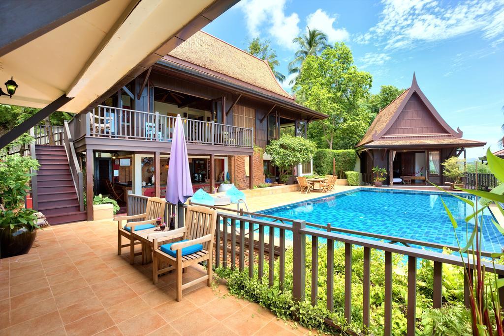 Villa Thai Teak - Panoramic Sea & Sunset Views 사무이 객실 사진