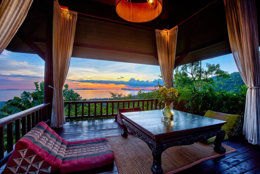 Villa Thai Teak - Panoramic Sea & Sunset Views 사무이 객실 사진