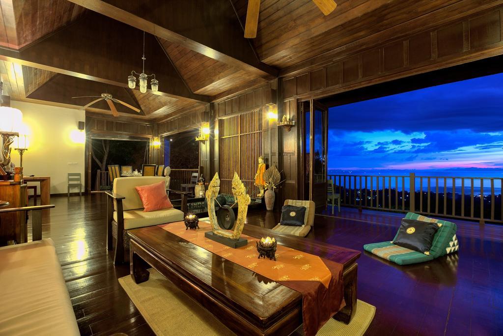 Villa Thai Teak - Panoramic Sea & Sunset Views 사무이 객실 사진