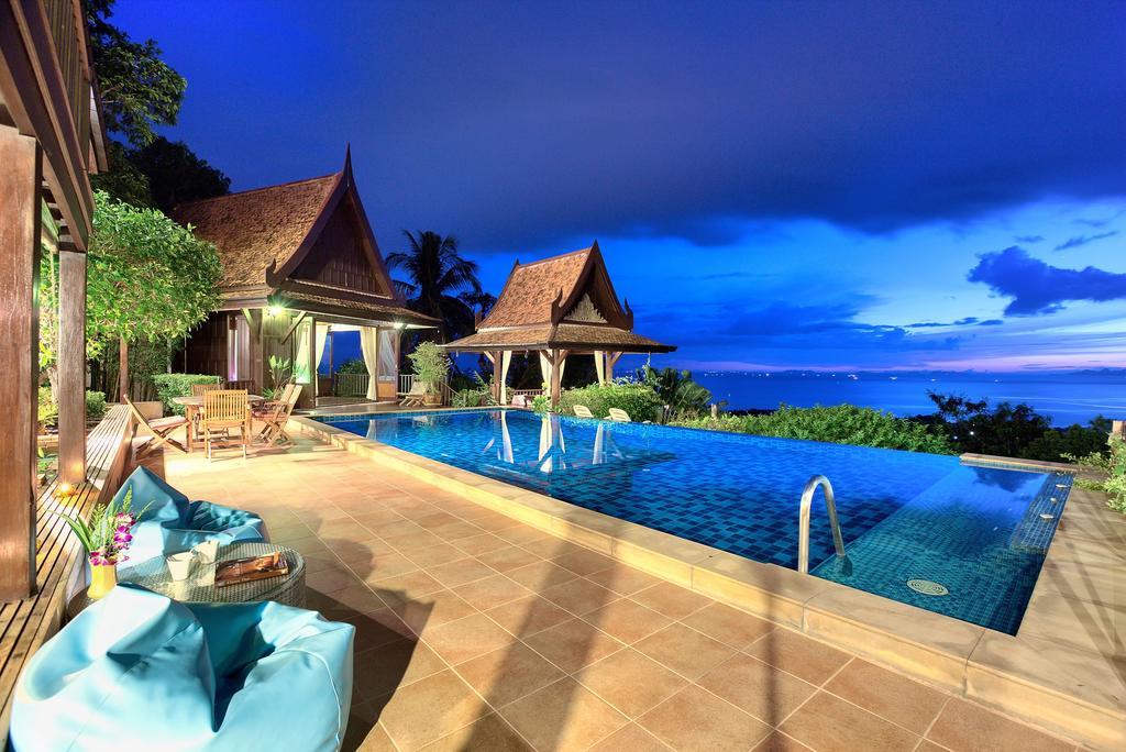 Villa Thai Teak - Panoramic Sea & Sunset Views 사무이 객실 사진